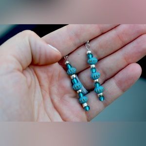 Handmade Dangle Beaded Earrings